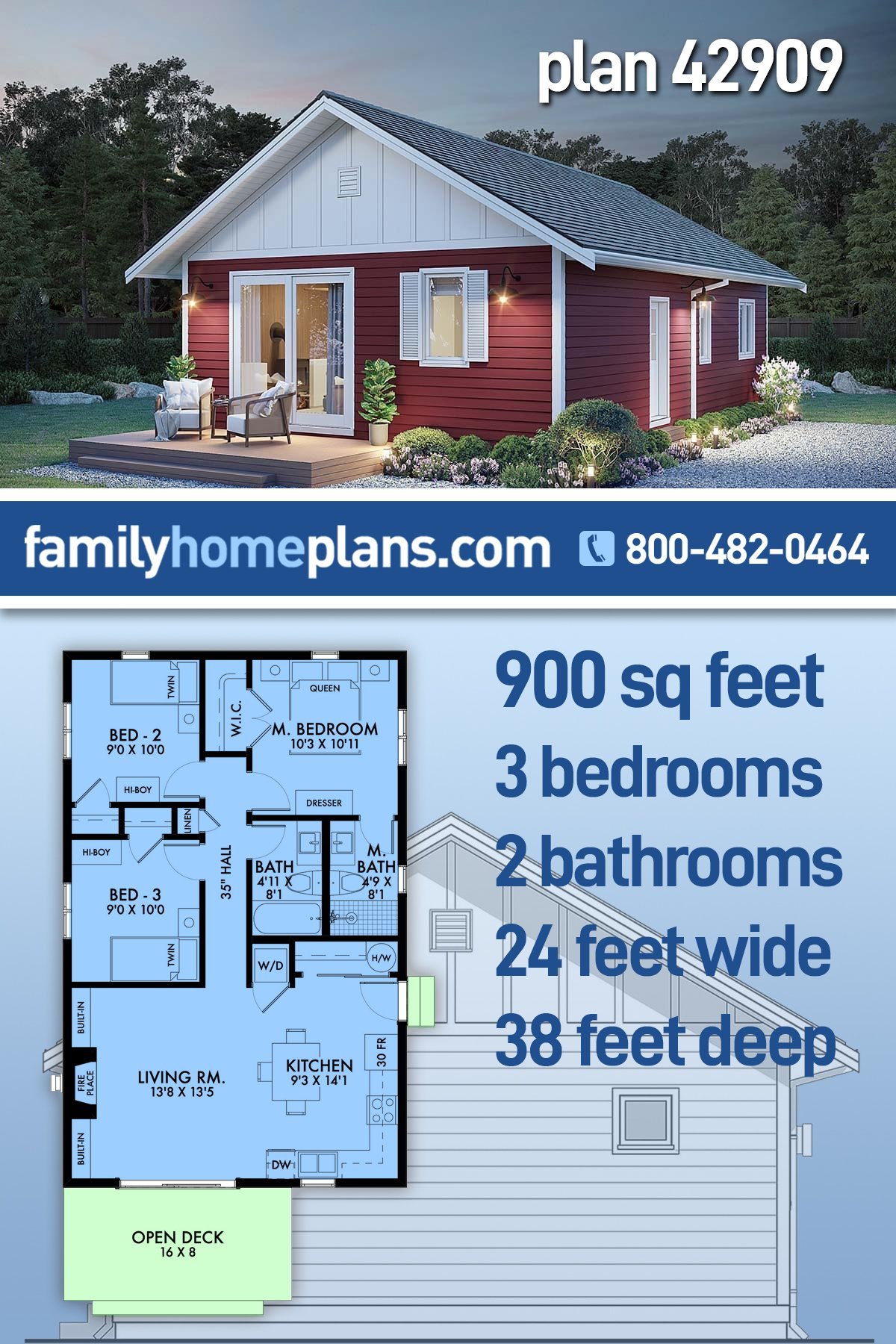 House Plan 42909
