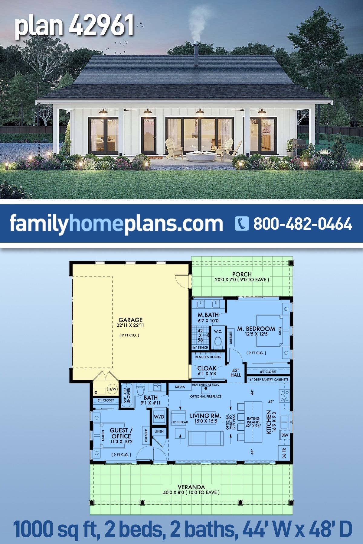 House Plan 42961