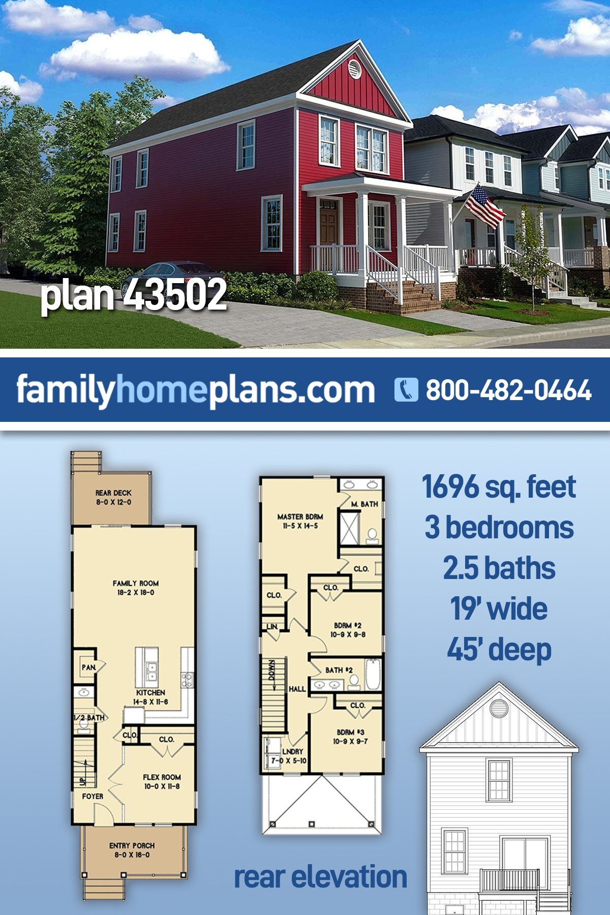 House Plan 43502