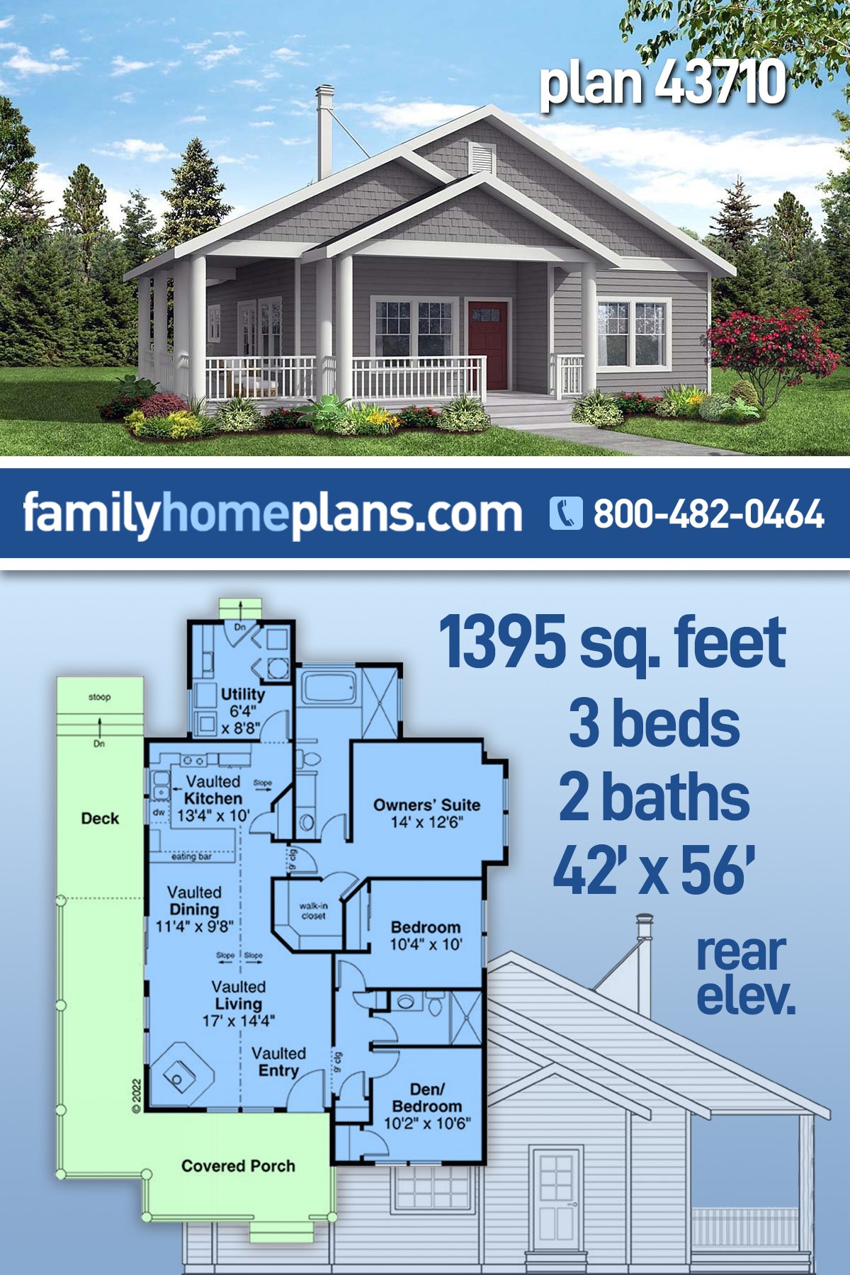 House Plan 43710