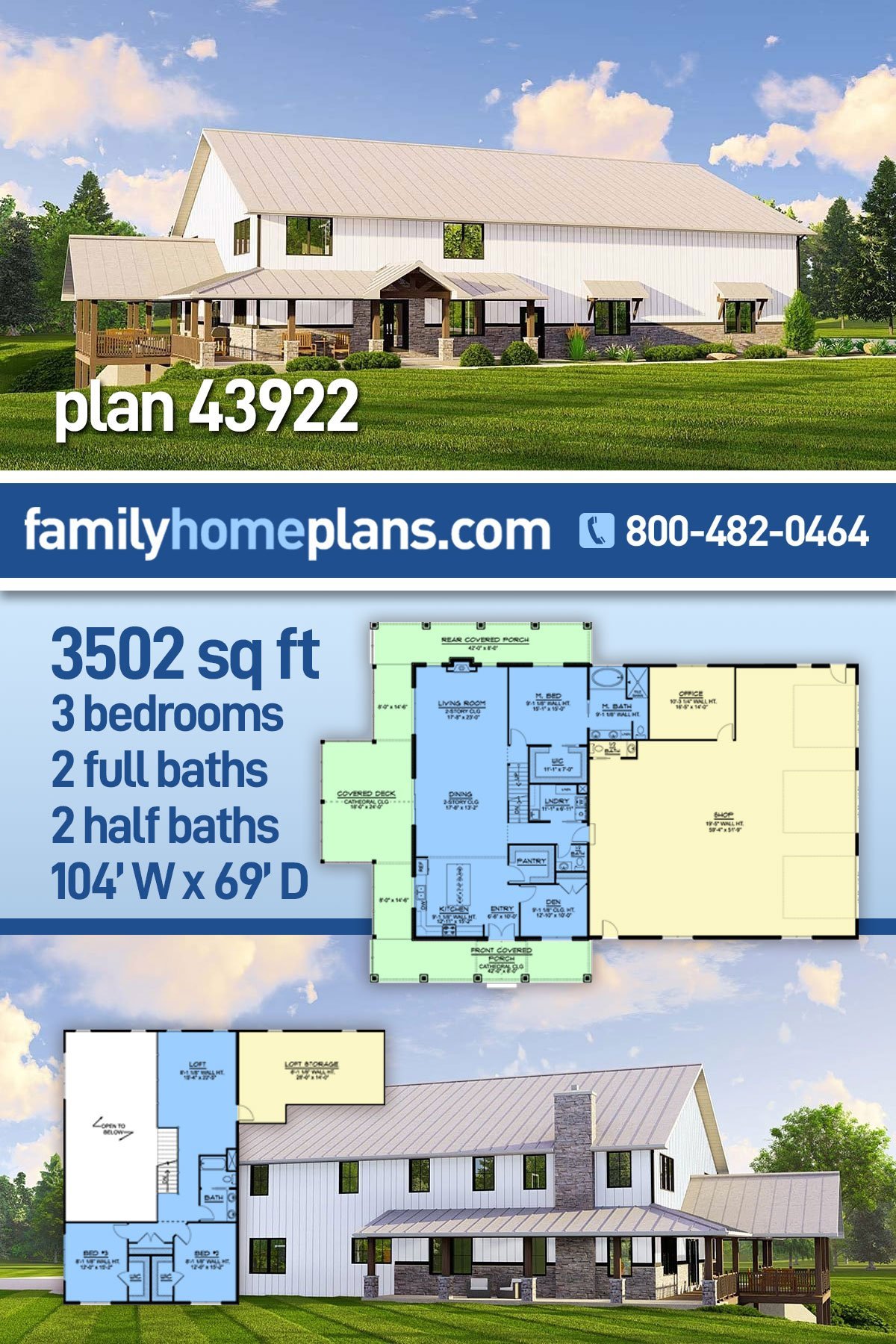 House Plan 43922