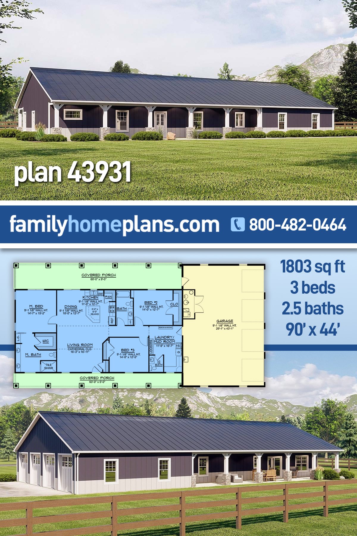 House Plan 43931