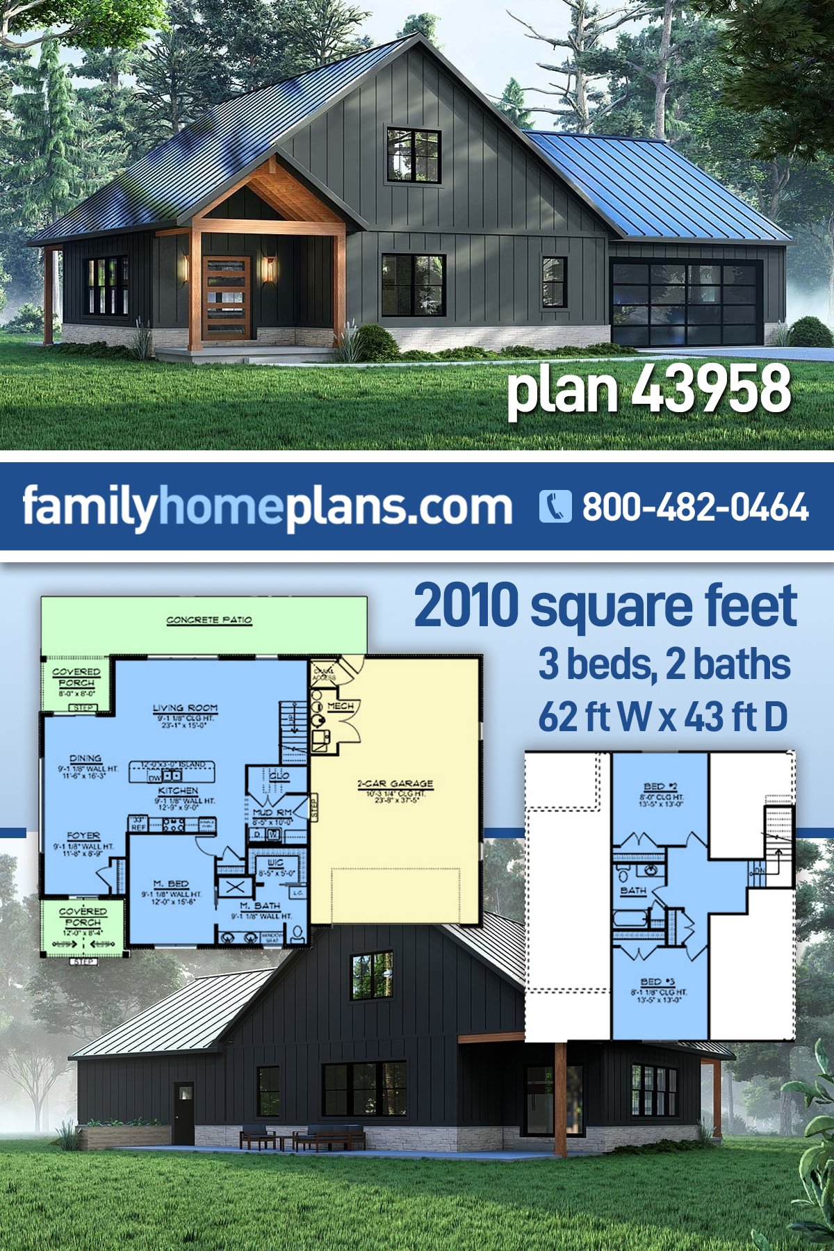 House Plan 43958