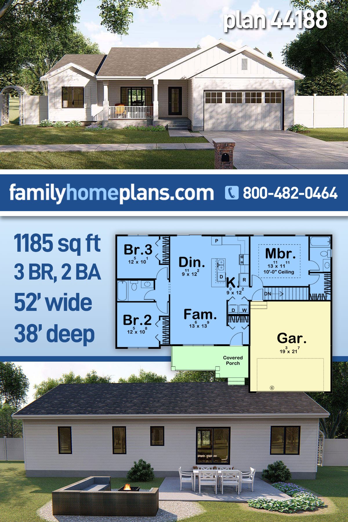 House Plan 44188