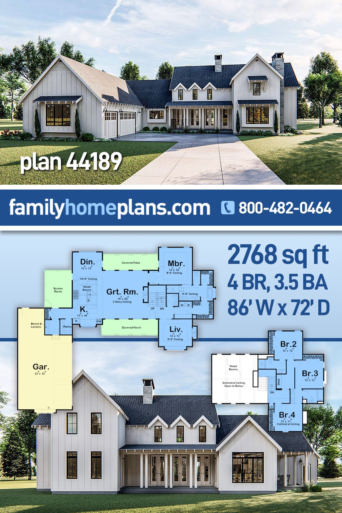 House Plan 44189