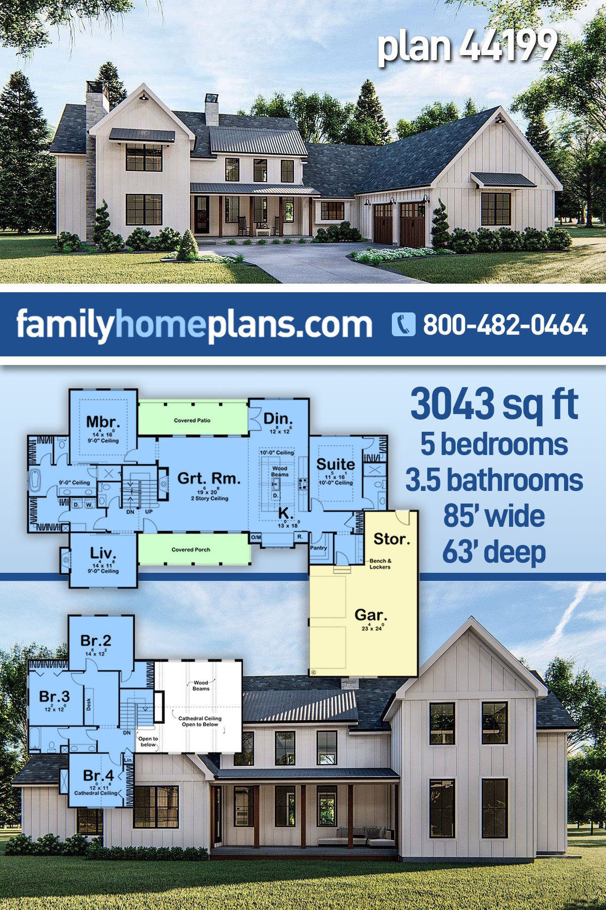 House Plan 44199