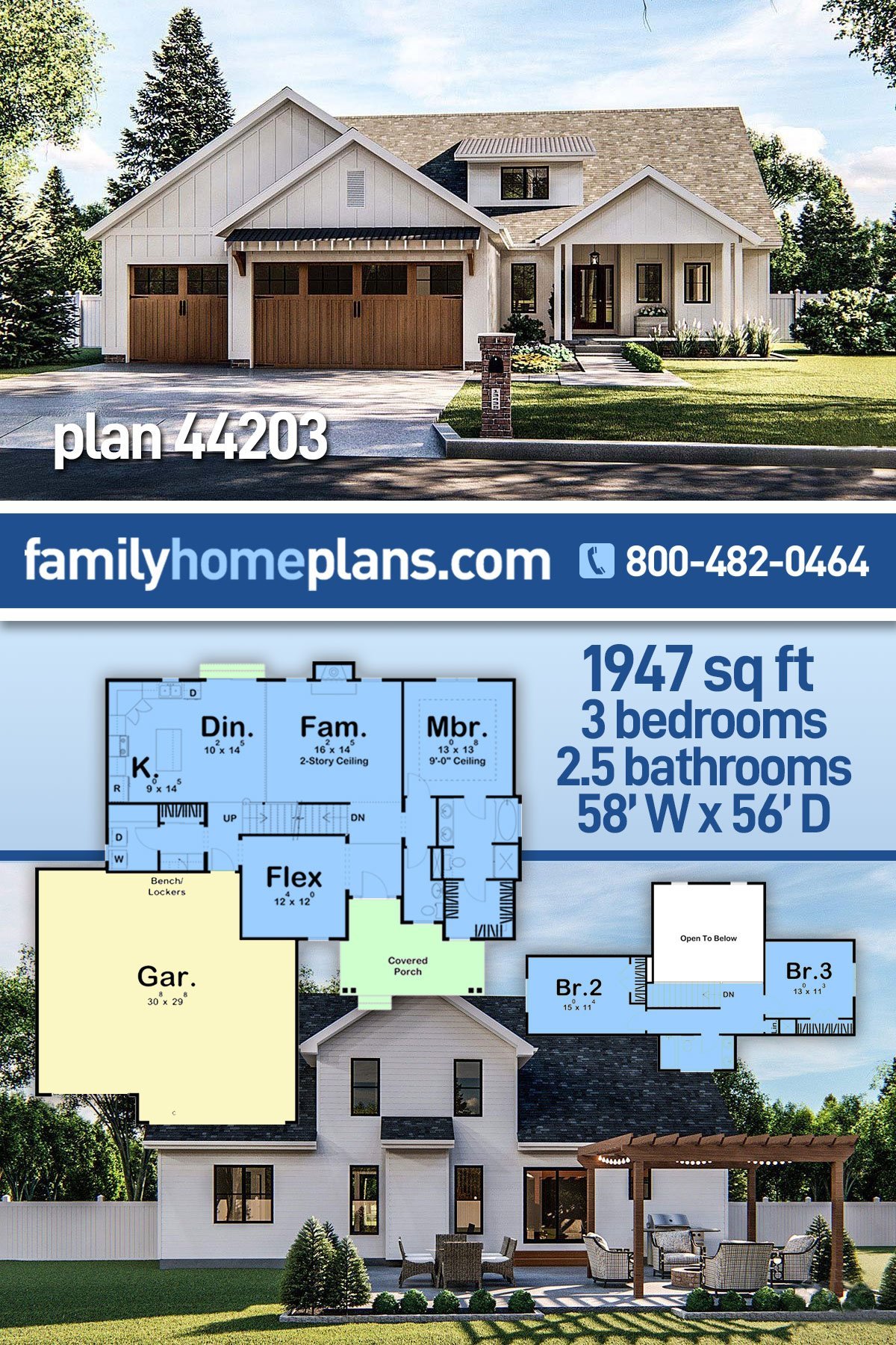 House Plan 44203