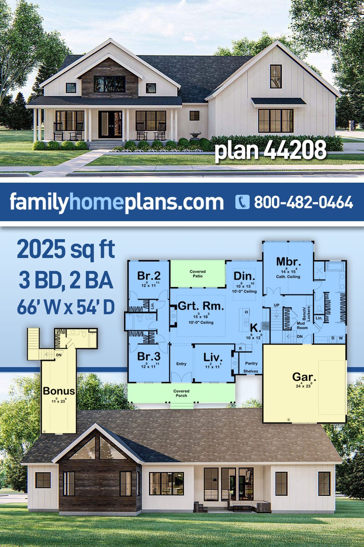 House Plan 44208