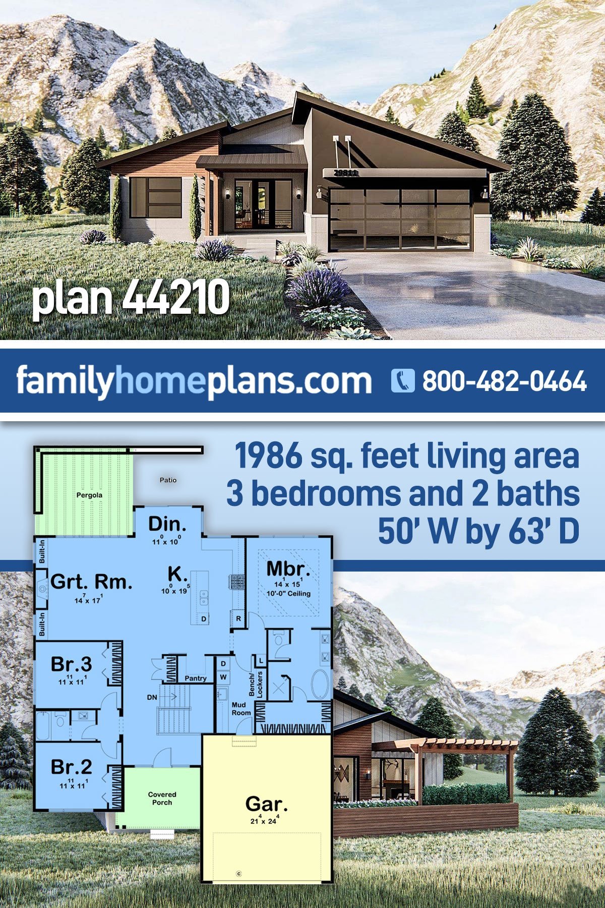 House Plan 44210