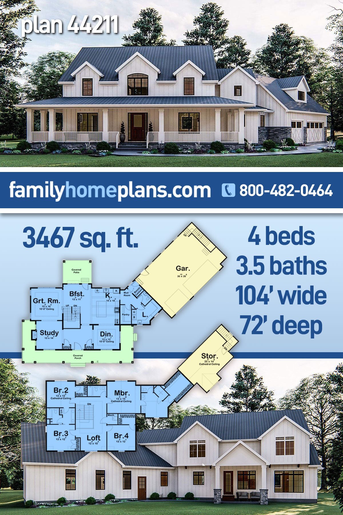 House Plan 44211