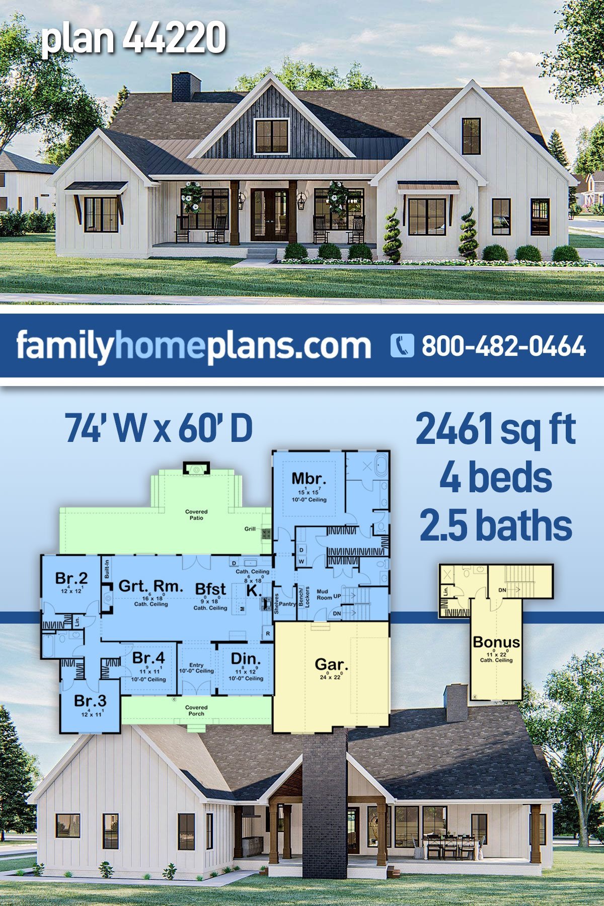 House Plan 44220