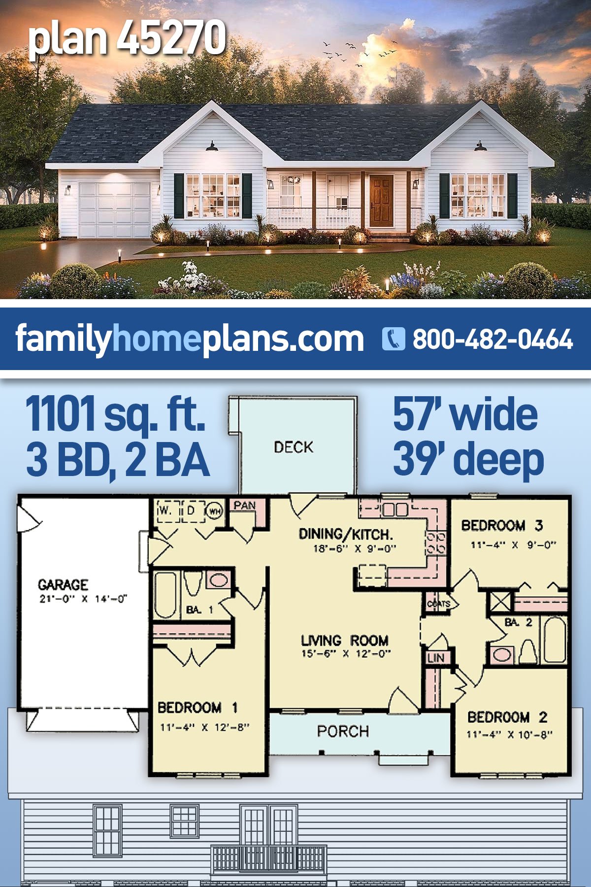 House Plan 45270
