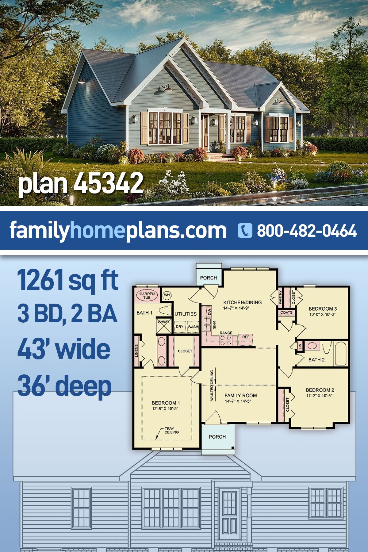 House Plan 45342