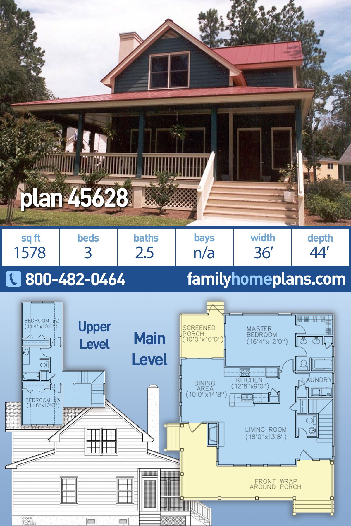 House Plan 45628