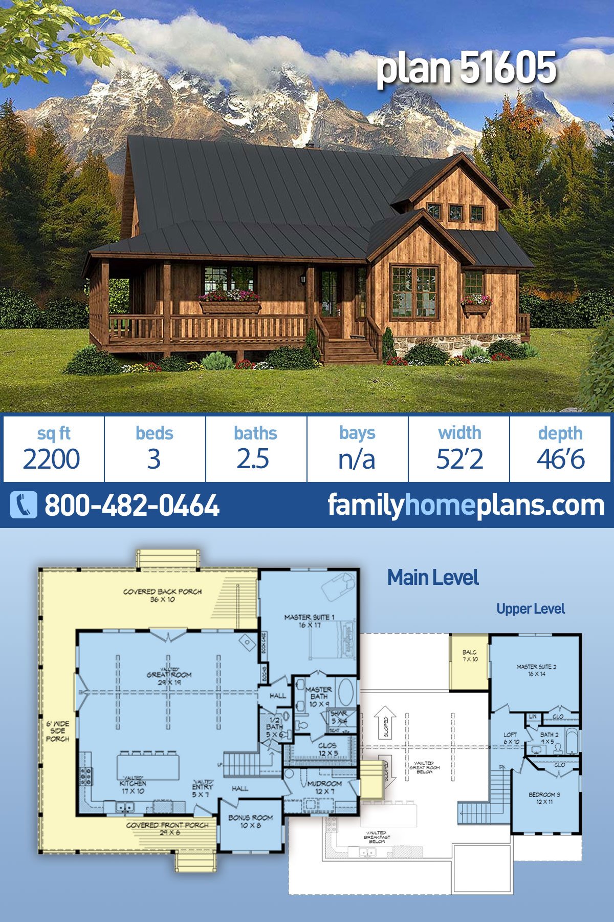 House Plan 51605