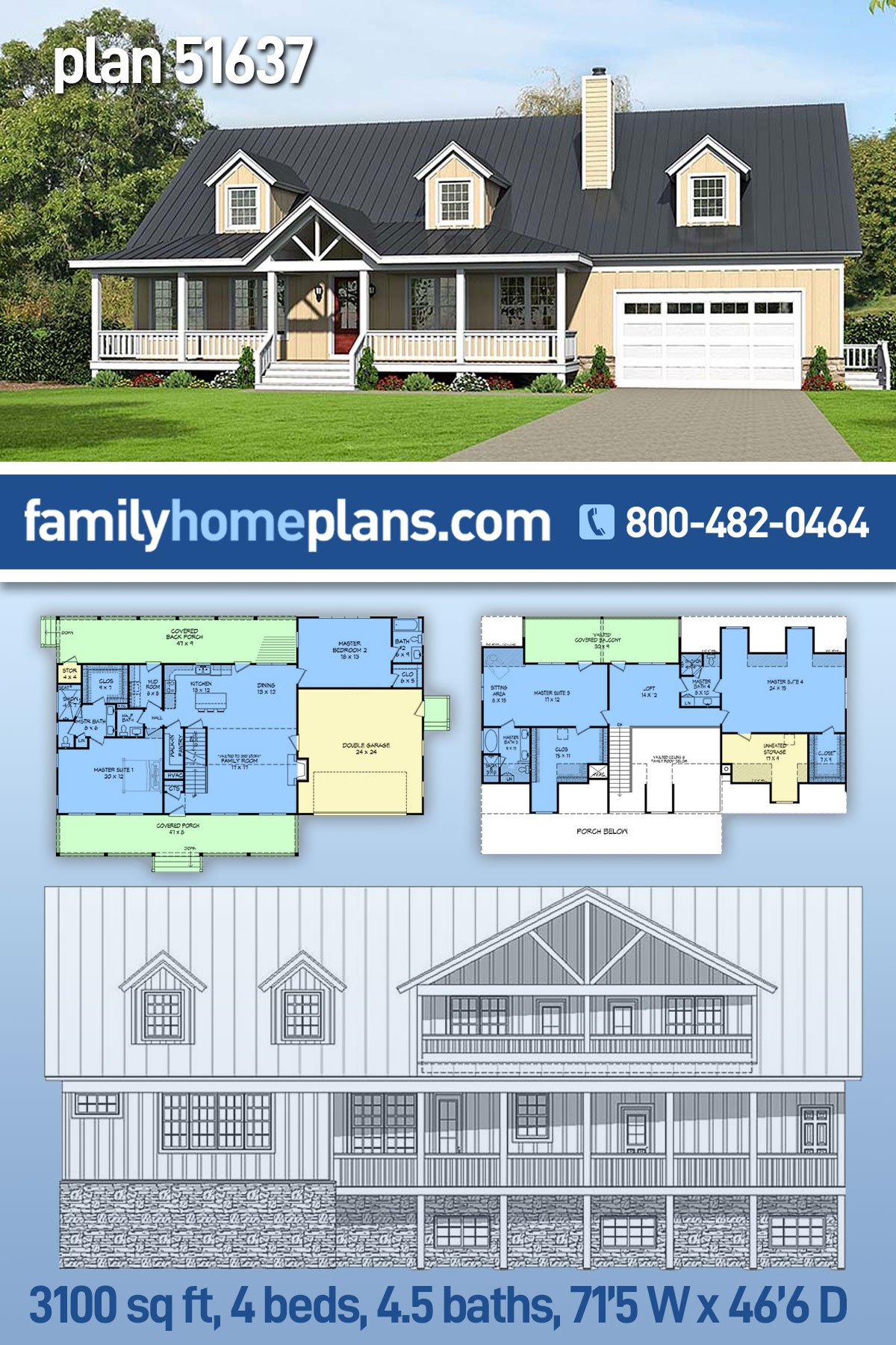 House Plan 51637