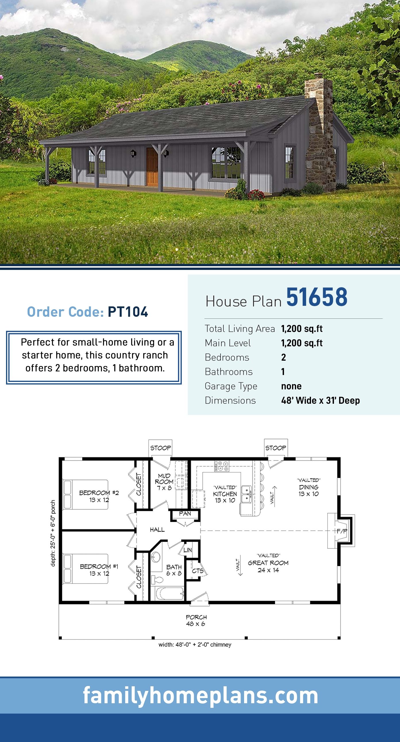 House Plan 51658