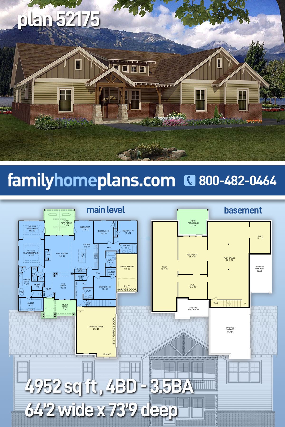 House Plan 52175
