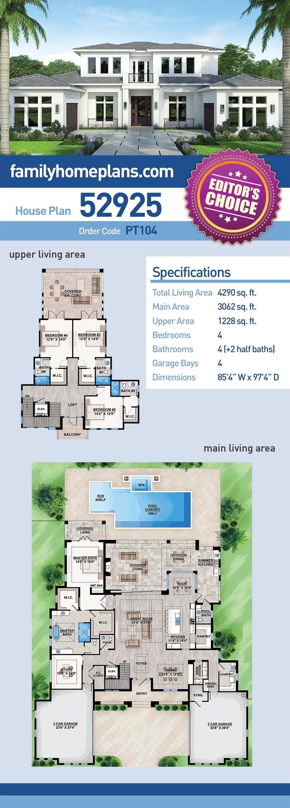 House Plan 52925
