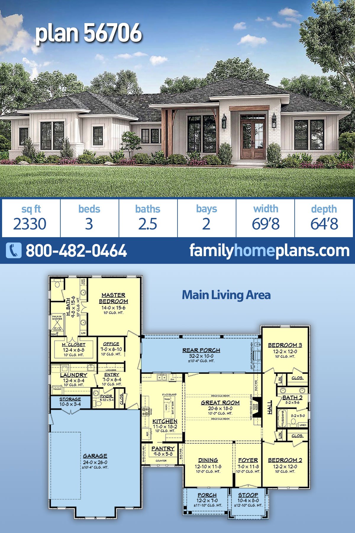 House Plan 56706