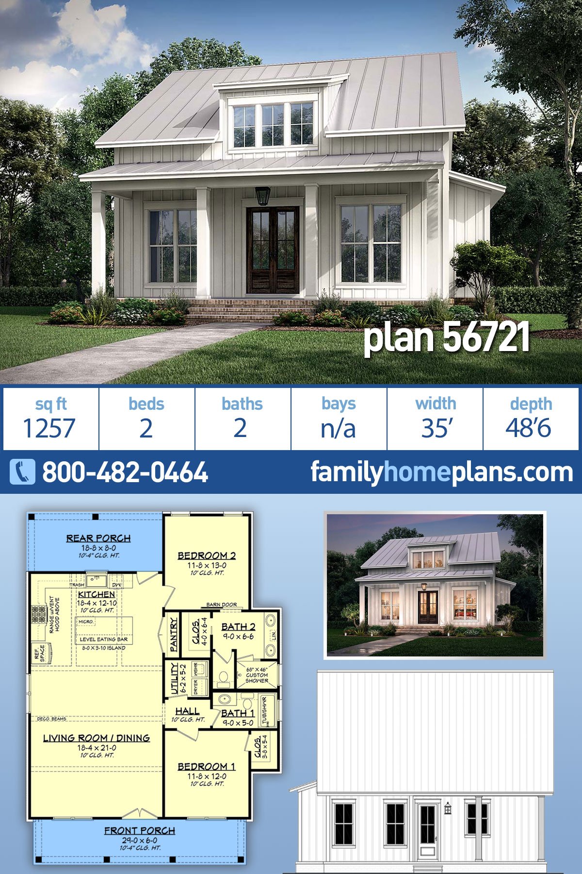 House Plan 56721
