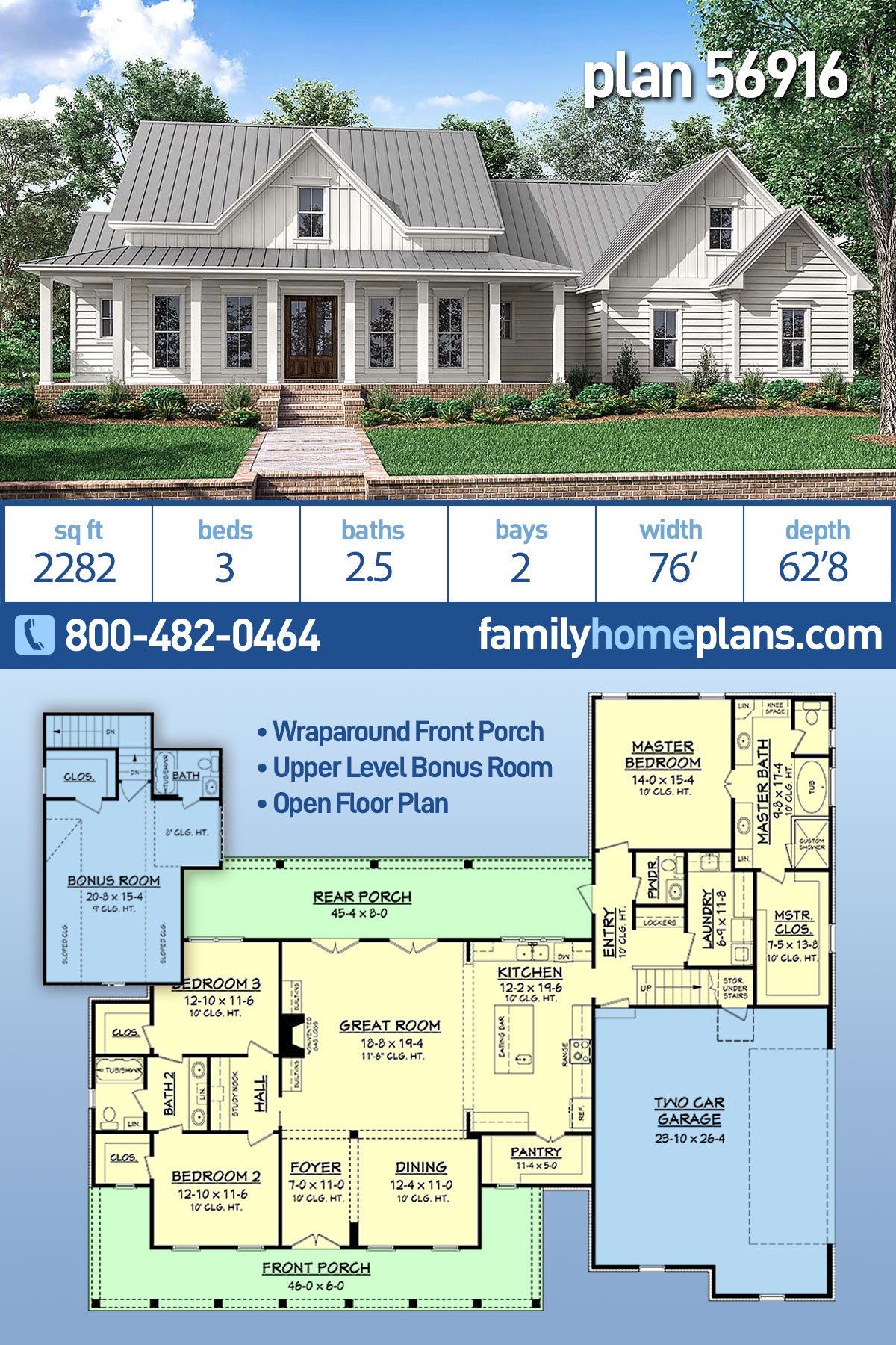 House Plan 56916