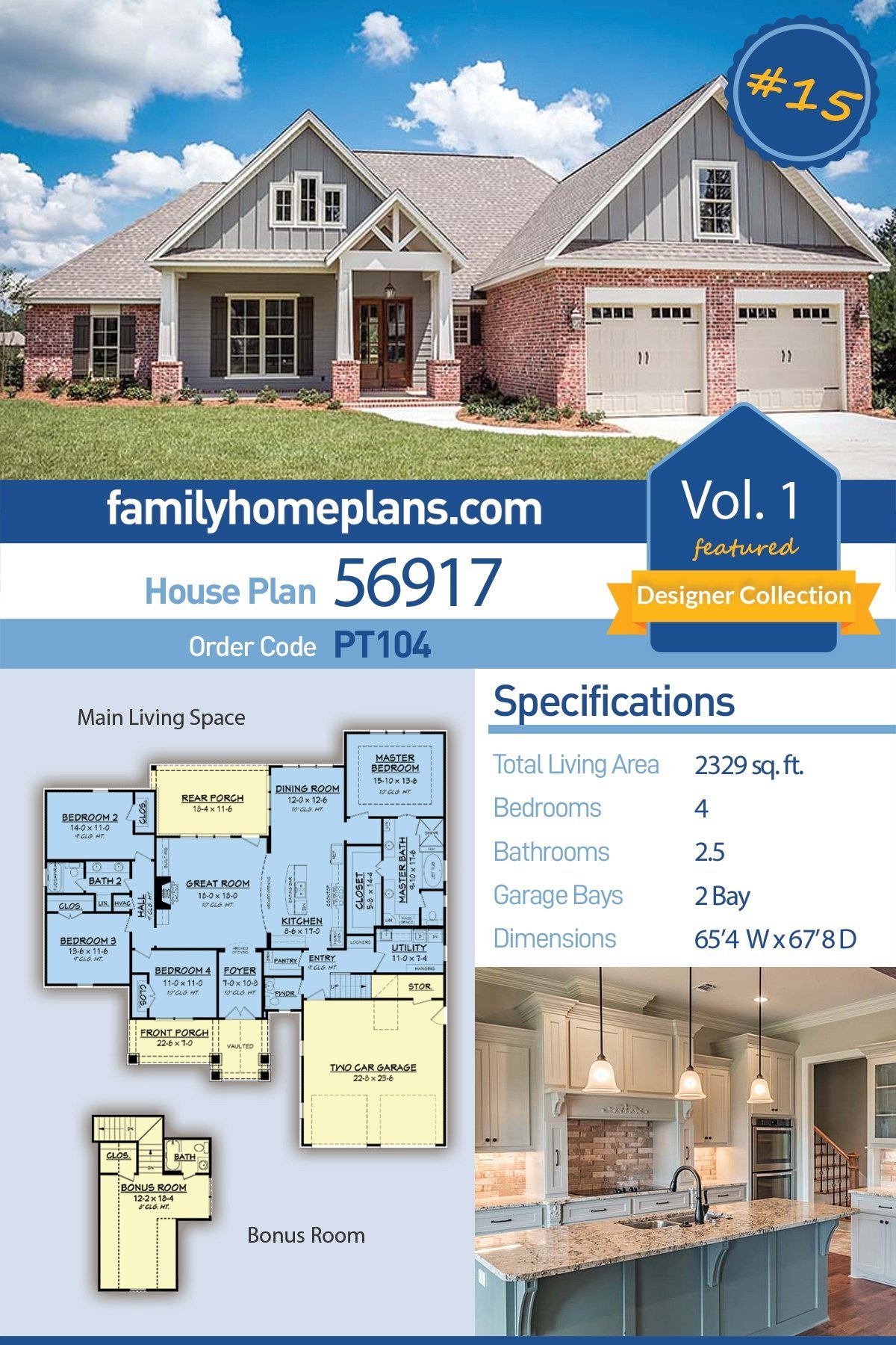 House Plan 56917
