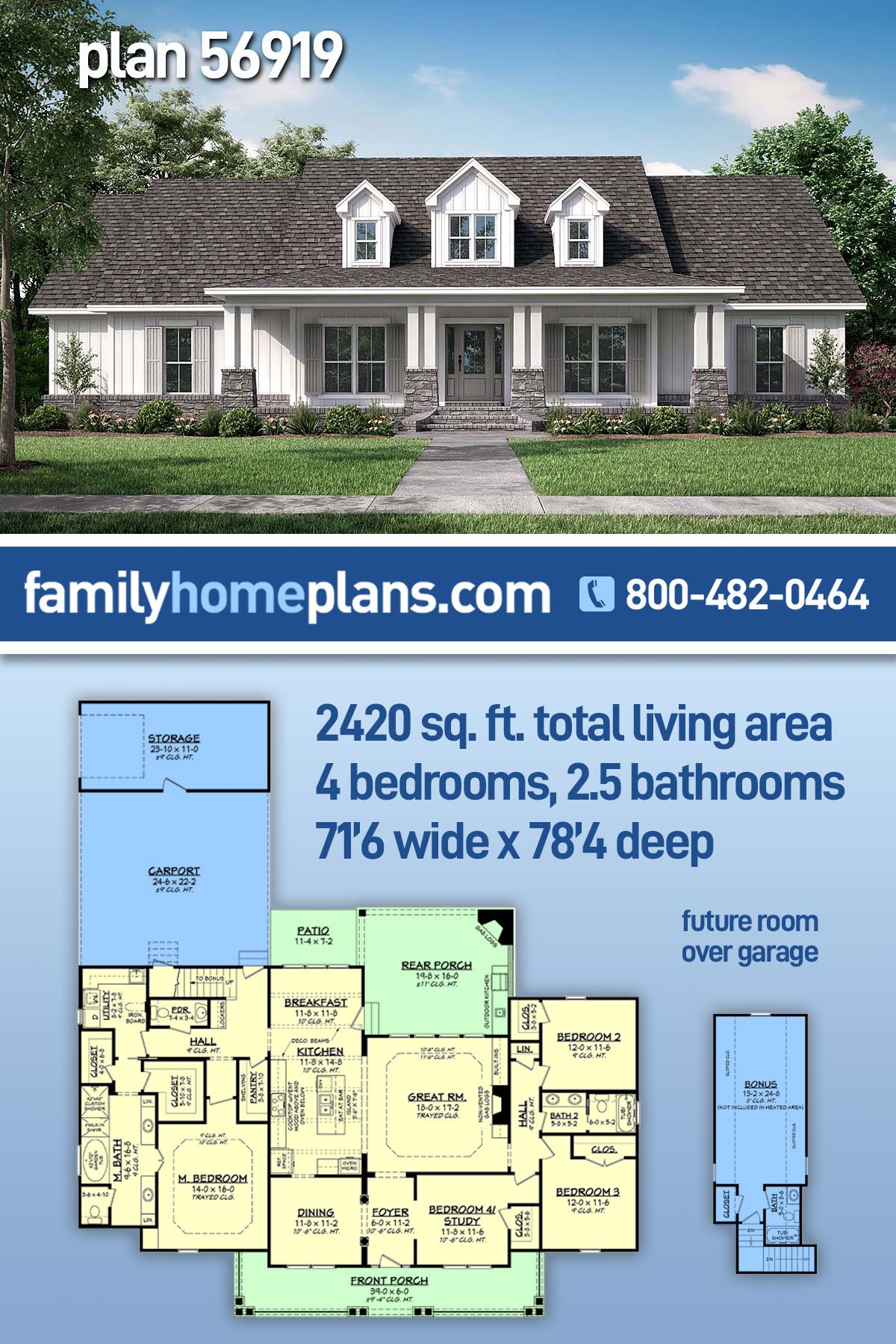 House Plan 56919