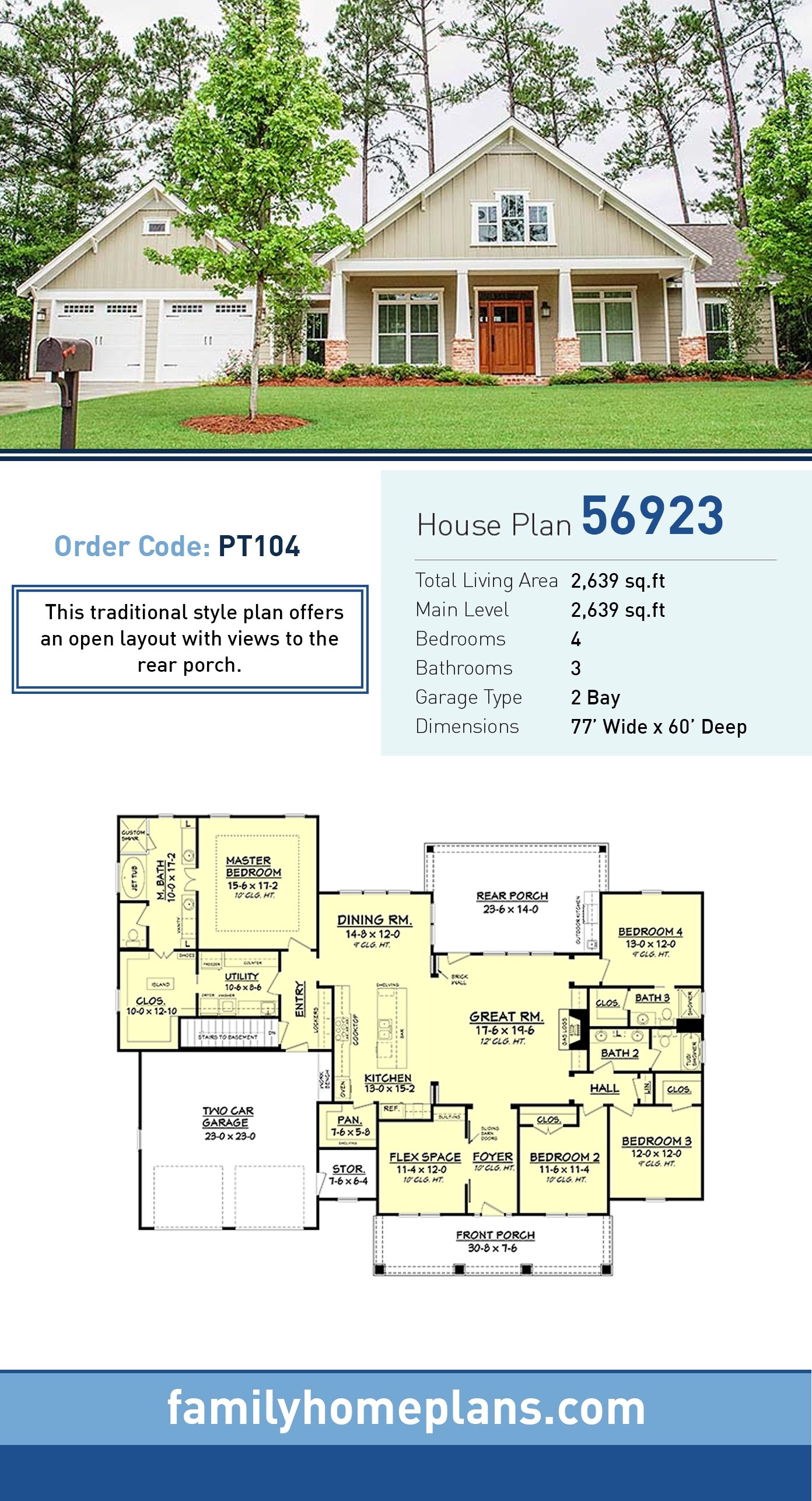 House Plan 56923