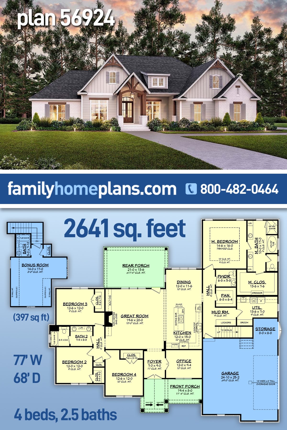 House Plan 56924