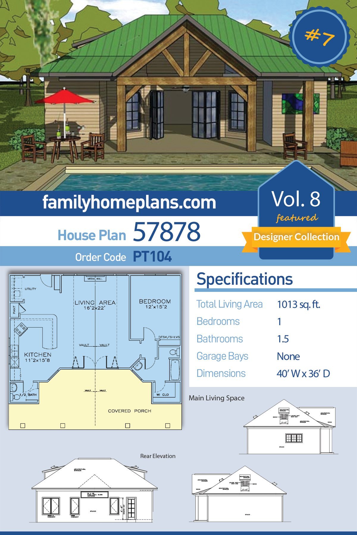 House Plan 57878