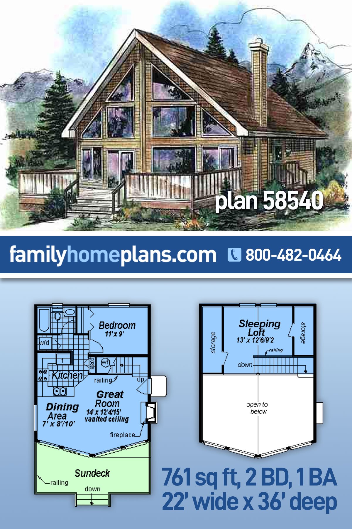 House Plan 58540