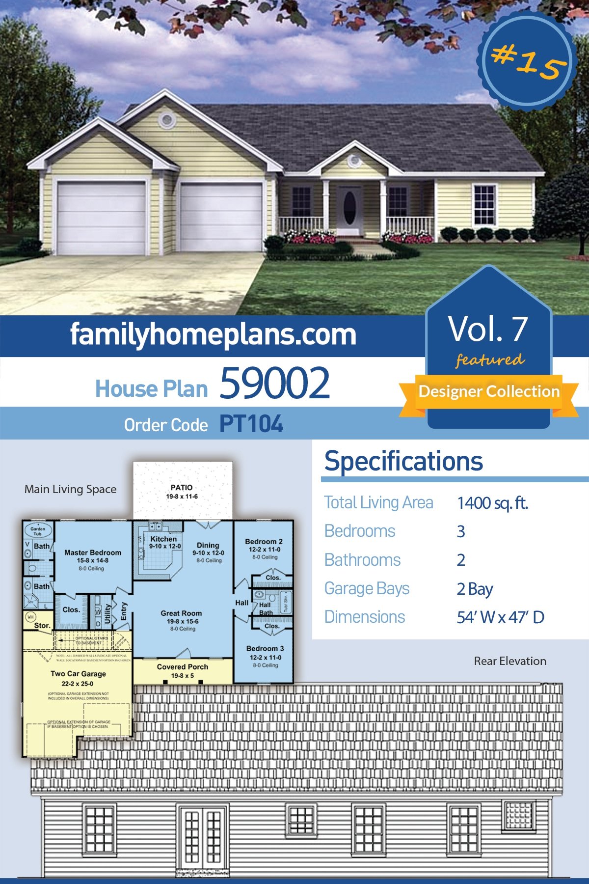 House Plan 59002