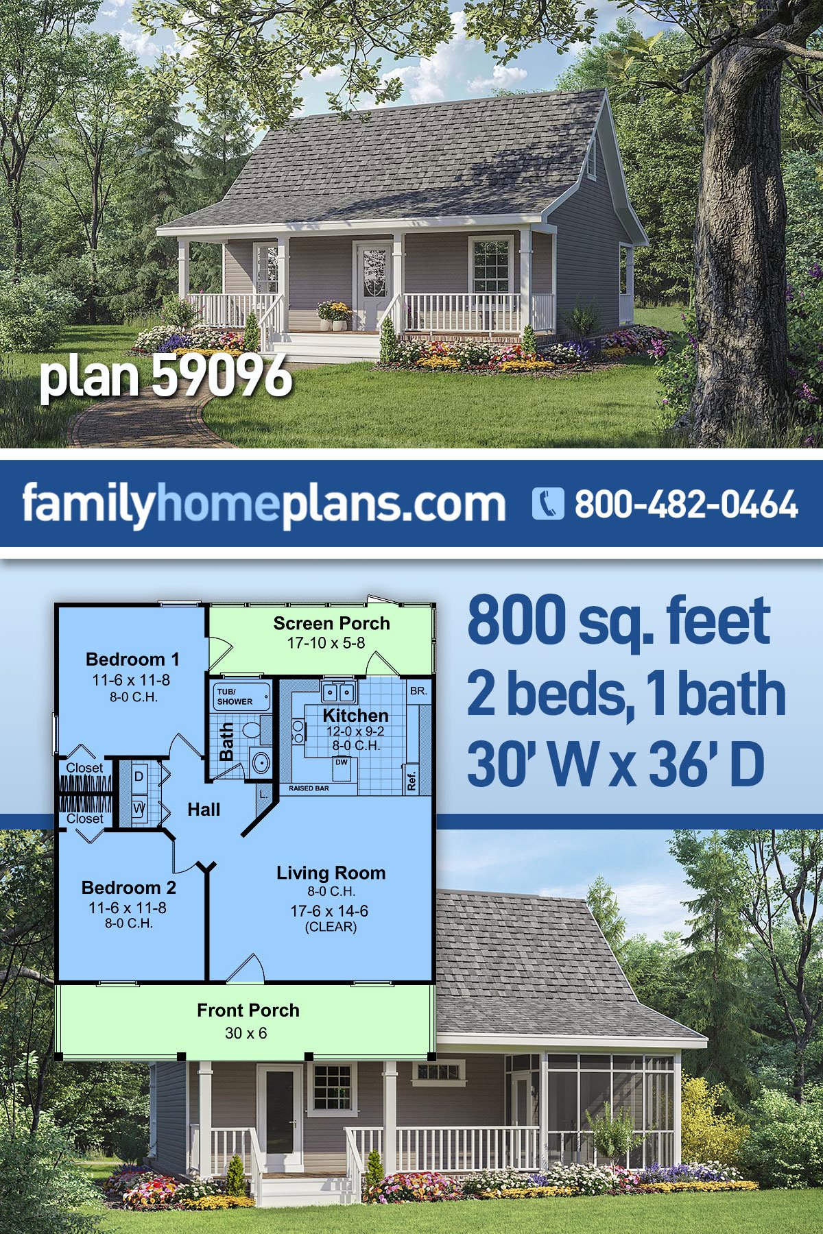 House Plan 59096