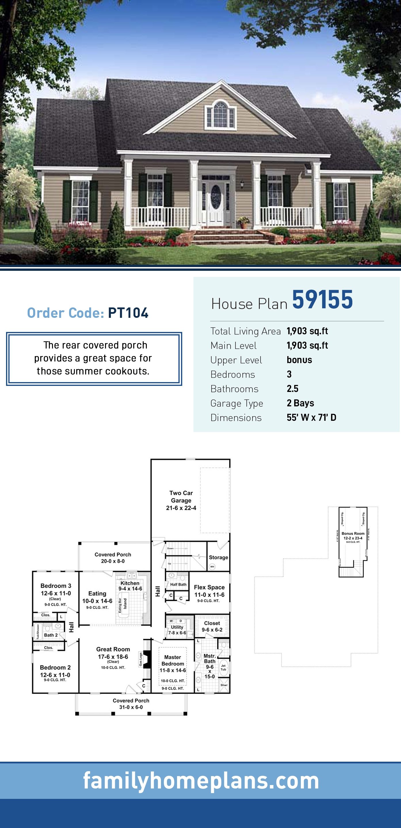 House Plan 59155