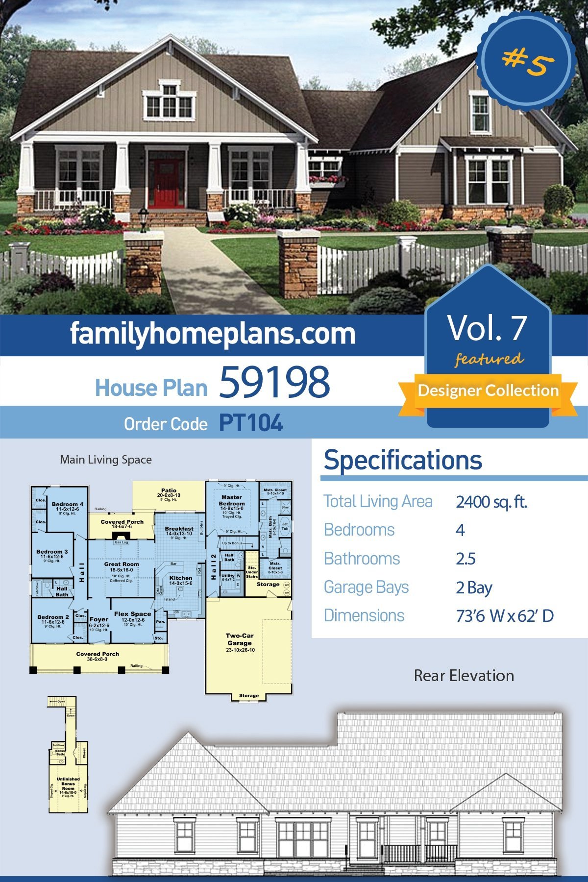 plan-59198-craftsman-style-with-4-bed-3-bath-2-car-garage