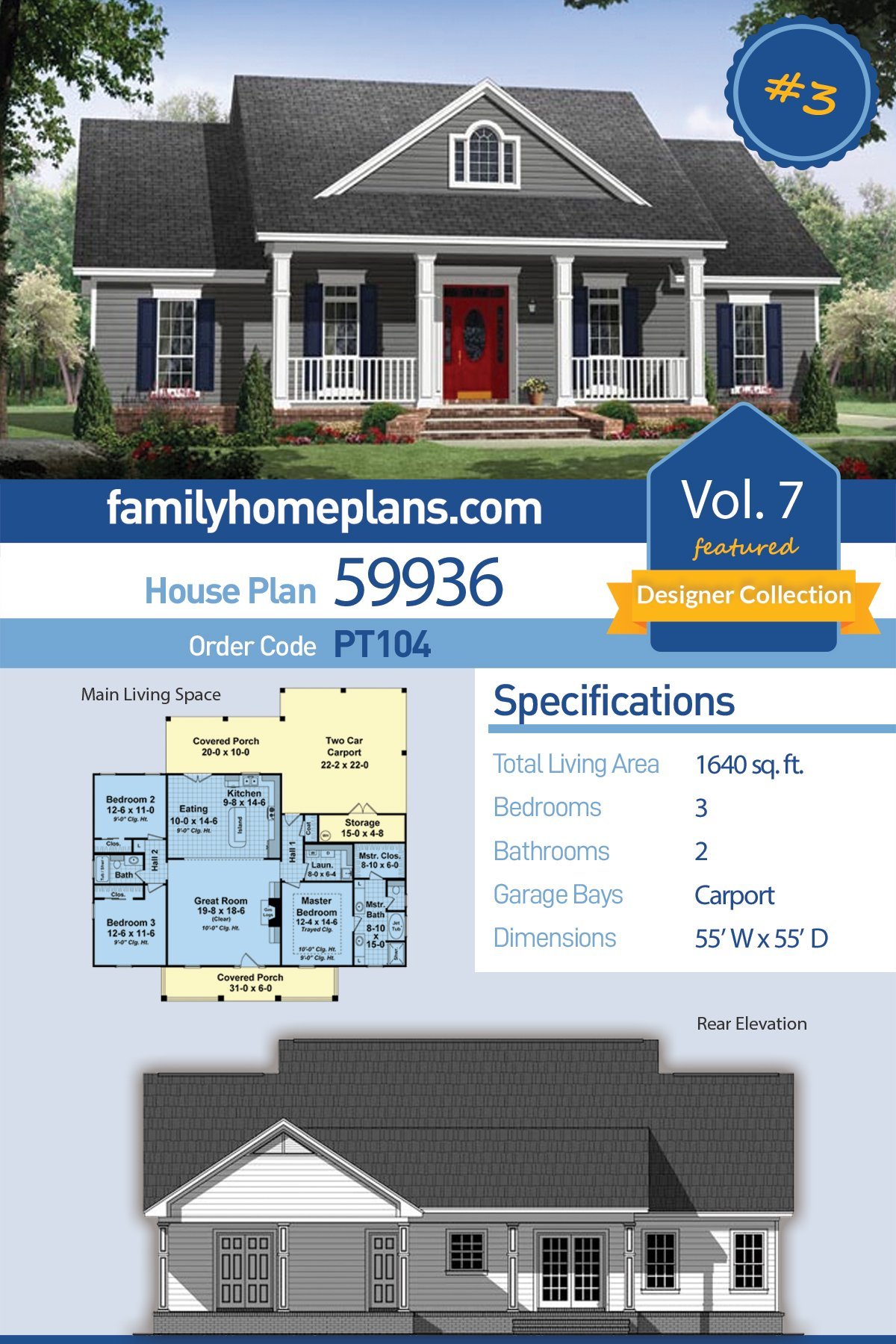 House Plan 59936