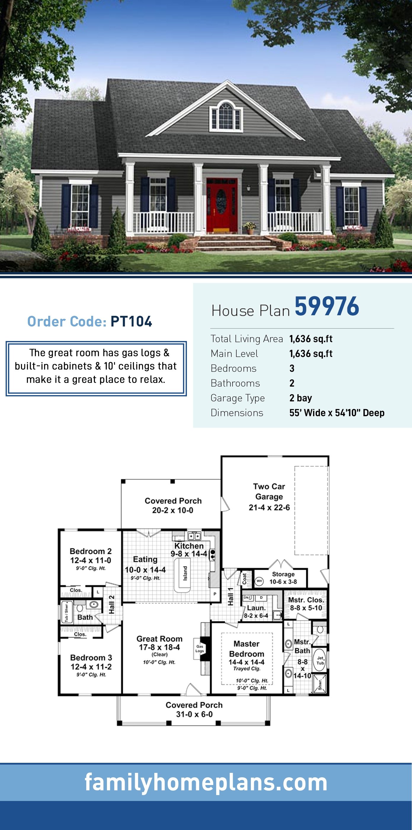 House Plan 59976