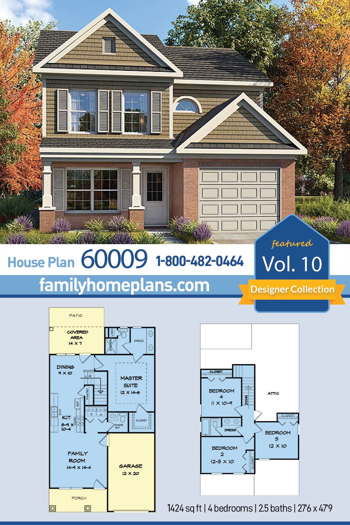 House Plan 60009