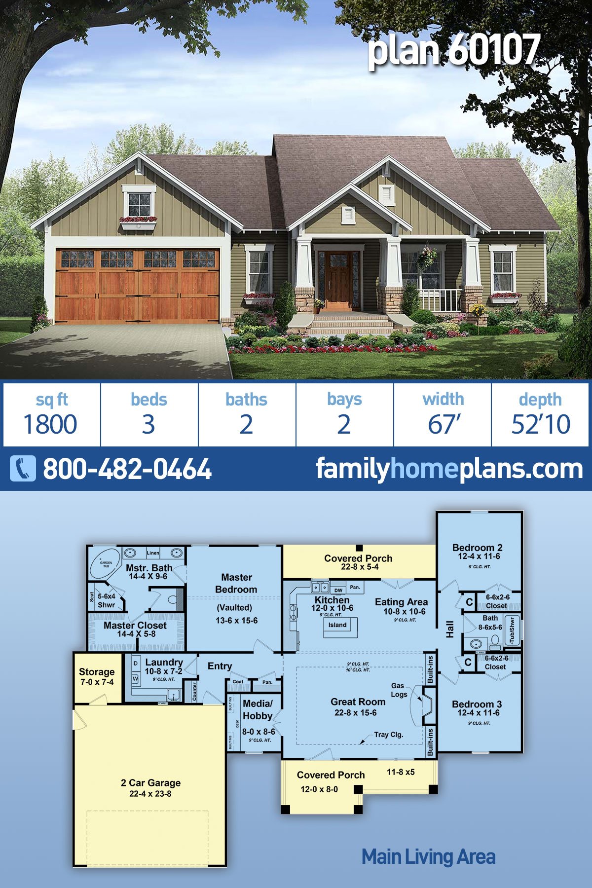 House Plan 60107