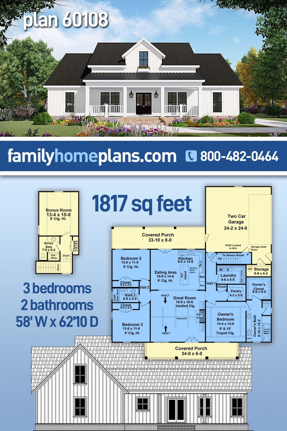House Plan 60108