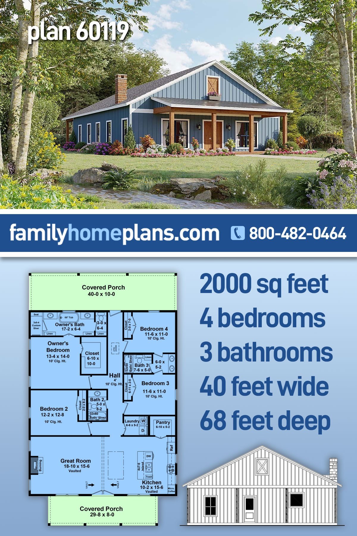House Plan 60119