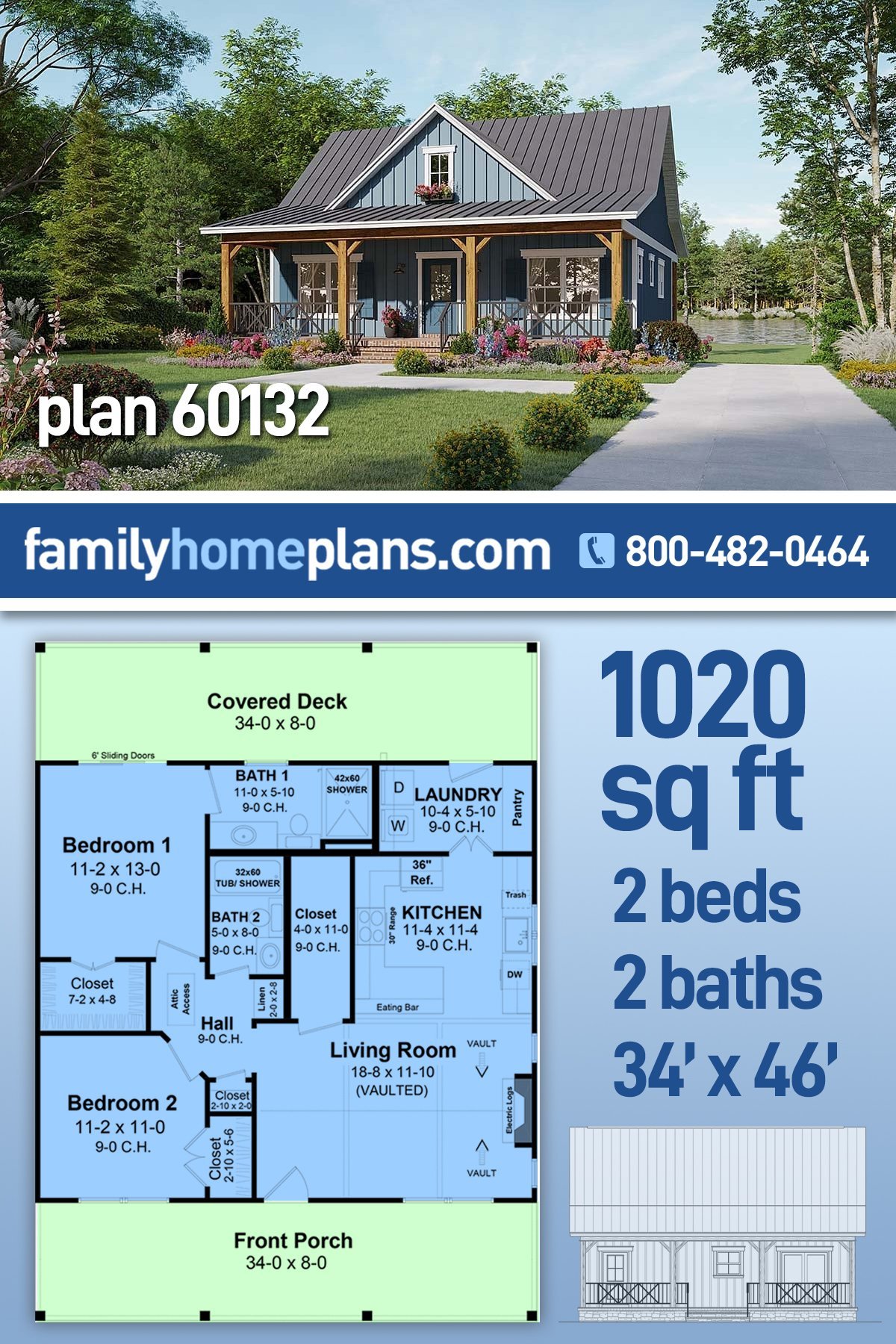 House Plan 60132