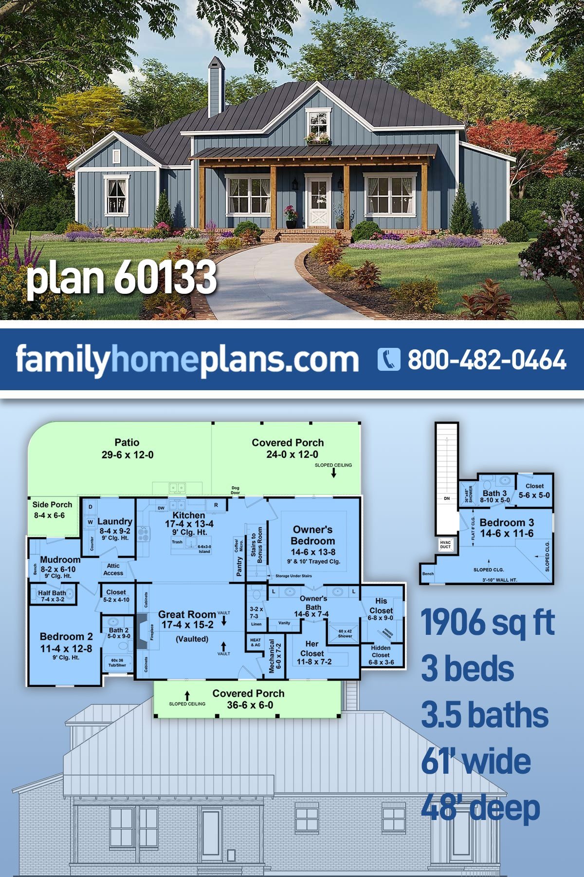 House Plan 60133
