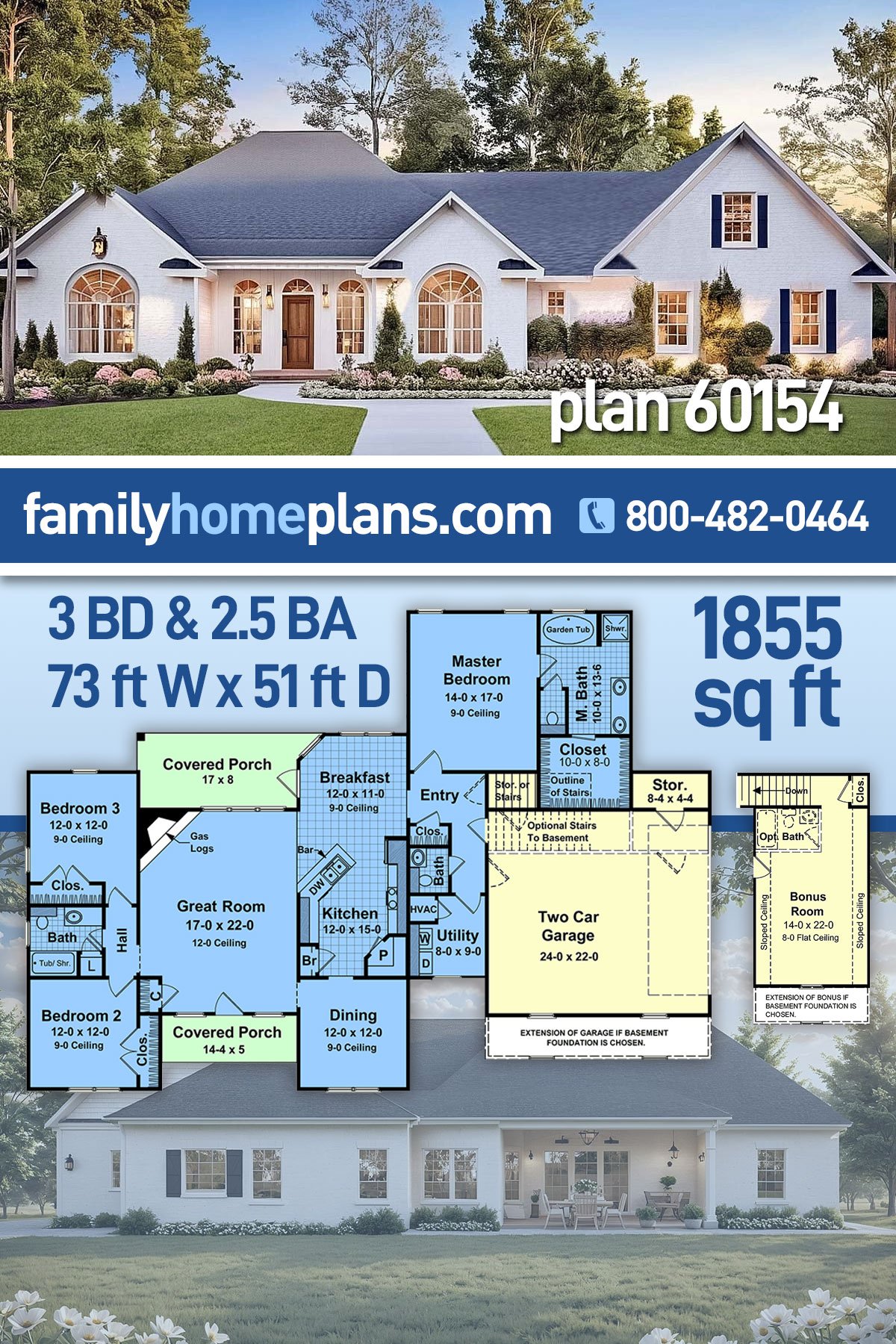 House Plan 60154