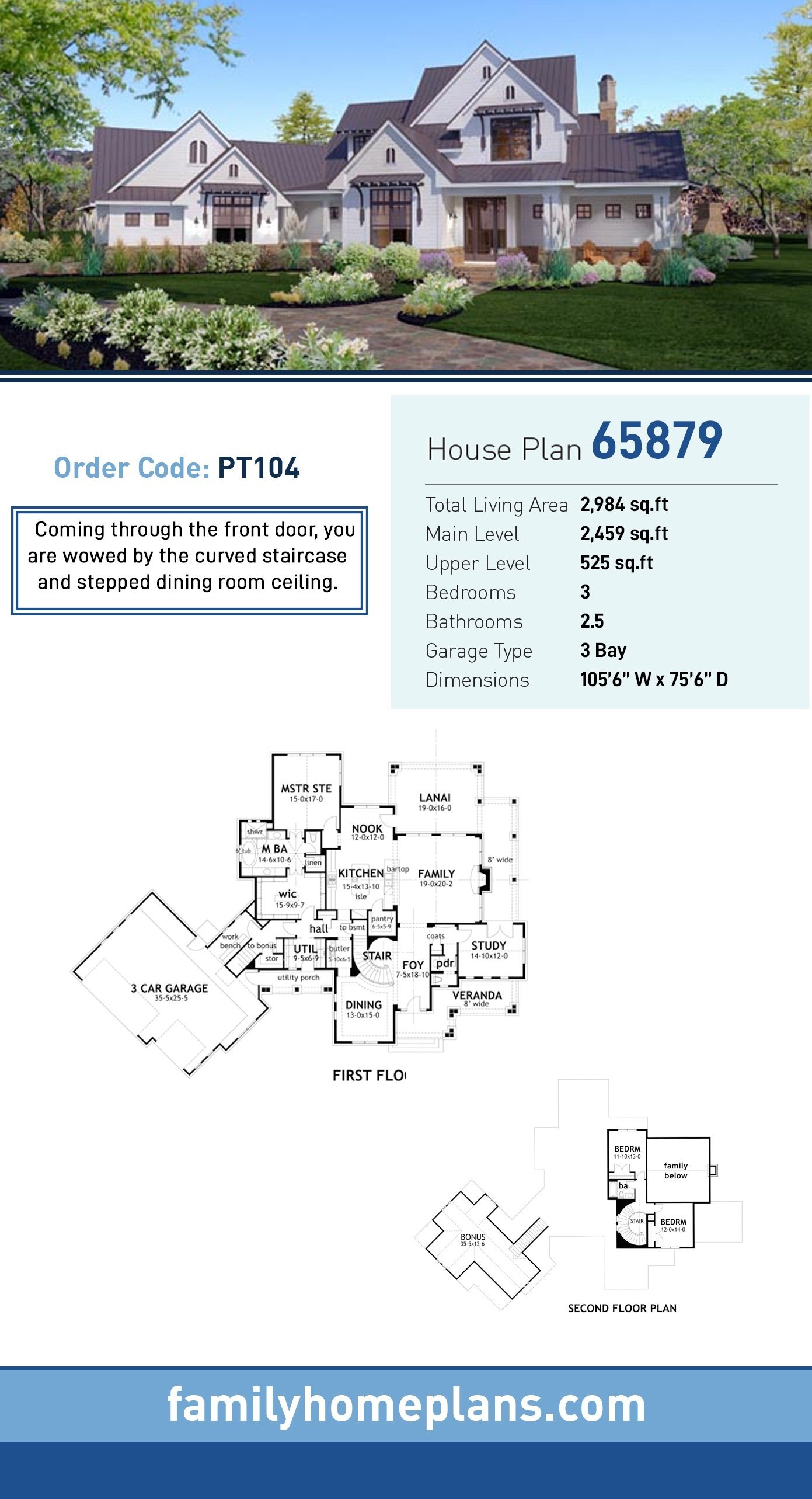 House Plan 65879