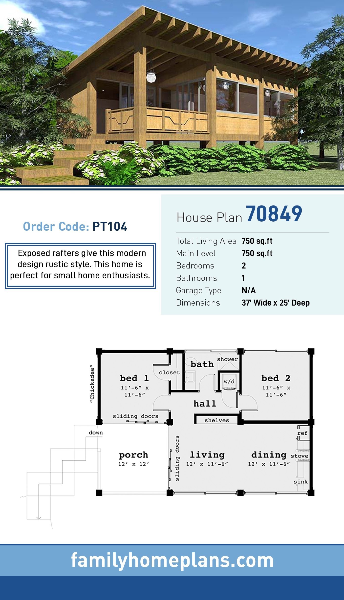 House Plan 70849