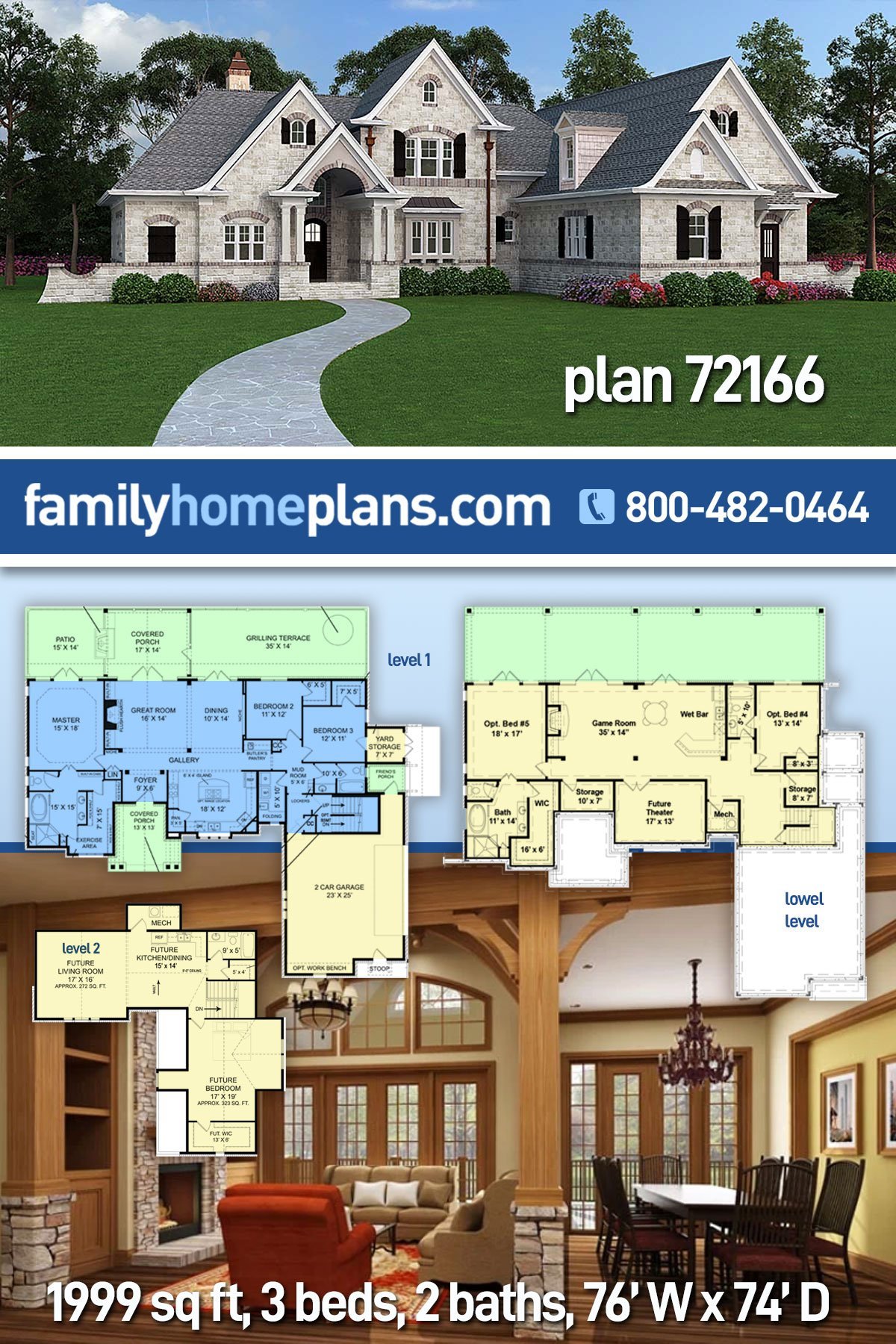 House Plan 72166