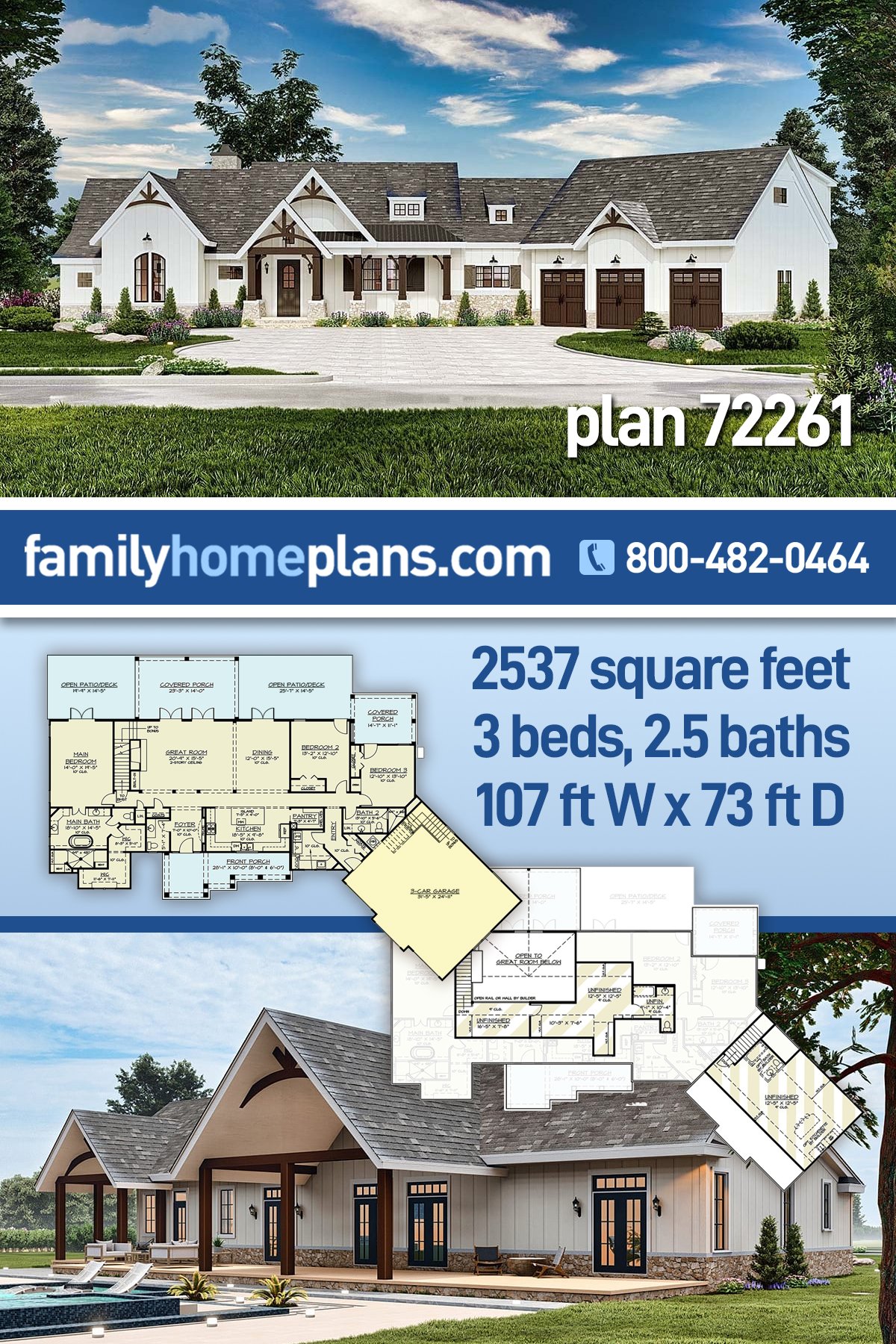 House Plan 72261