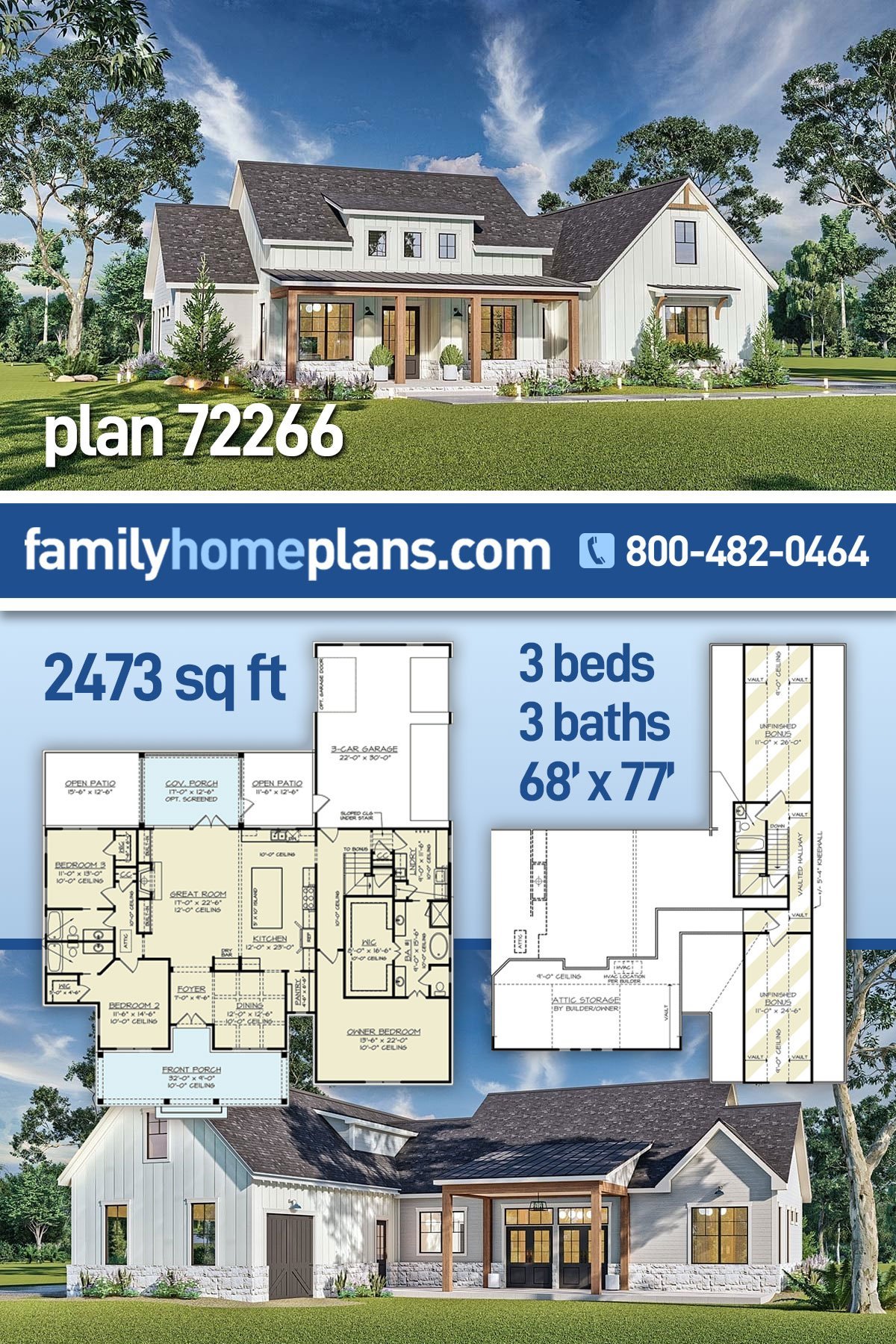 House Plan 72266